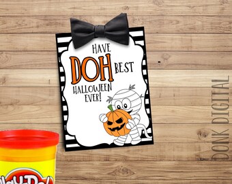 Have DOH best halloween ever- Halloween Play Doh- Halloween Favors- Halloween Tag