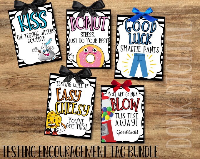 PDF Good Luck Smartie Pants / Smartie Pants Tags for Kids / Lunchbox ...