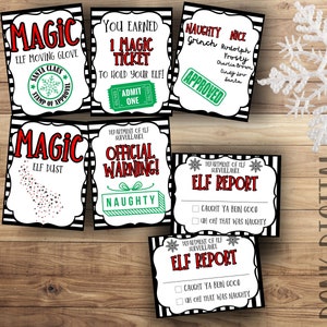 Elf Notes Printable: Christmas Elf Arrival Kit (PDF)