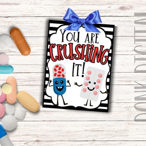 You are Crushing it- Happy Pharmacy Week- Pharmacist Gifts- Pharmacy Tech- Digital Download- Printable Tag-Appreciation Gift