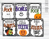 Halloween Candy Labels: Spooky Party Favors (PDF File)