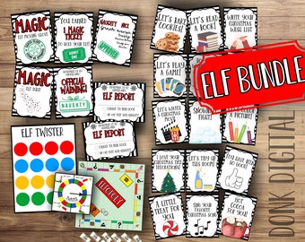 Elf Kit Printable Bundle: Christmas Tradition Props (PDF)