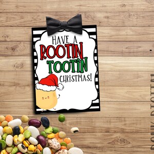 Have a ROOTIN TOOTIN christmas -Neighbor Gift Tag- Christmas Party Favor- Christmas-Funny Tag- coworker gift