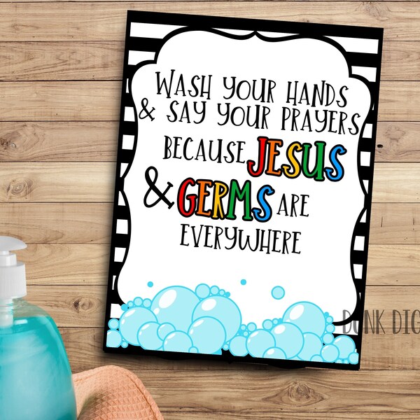 Bathroom Signs for Church - Etsy