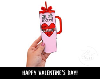 Tumbler valentine: printable (PDF)