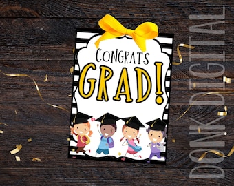 Preschool/Kindergarten Graduation: printable (PDF File)