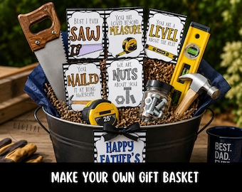 Father's Day Tool Box Tags: Printable Bundle (PDF)