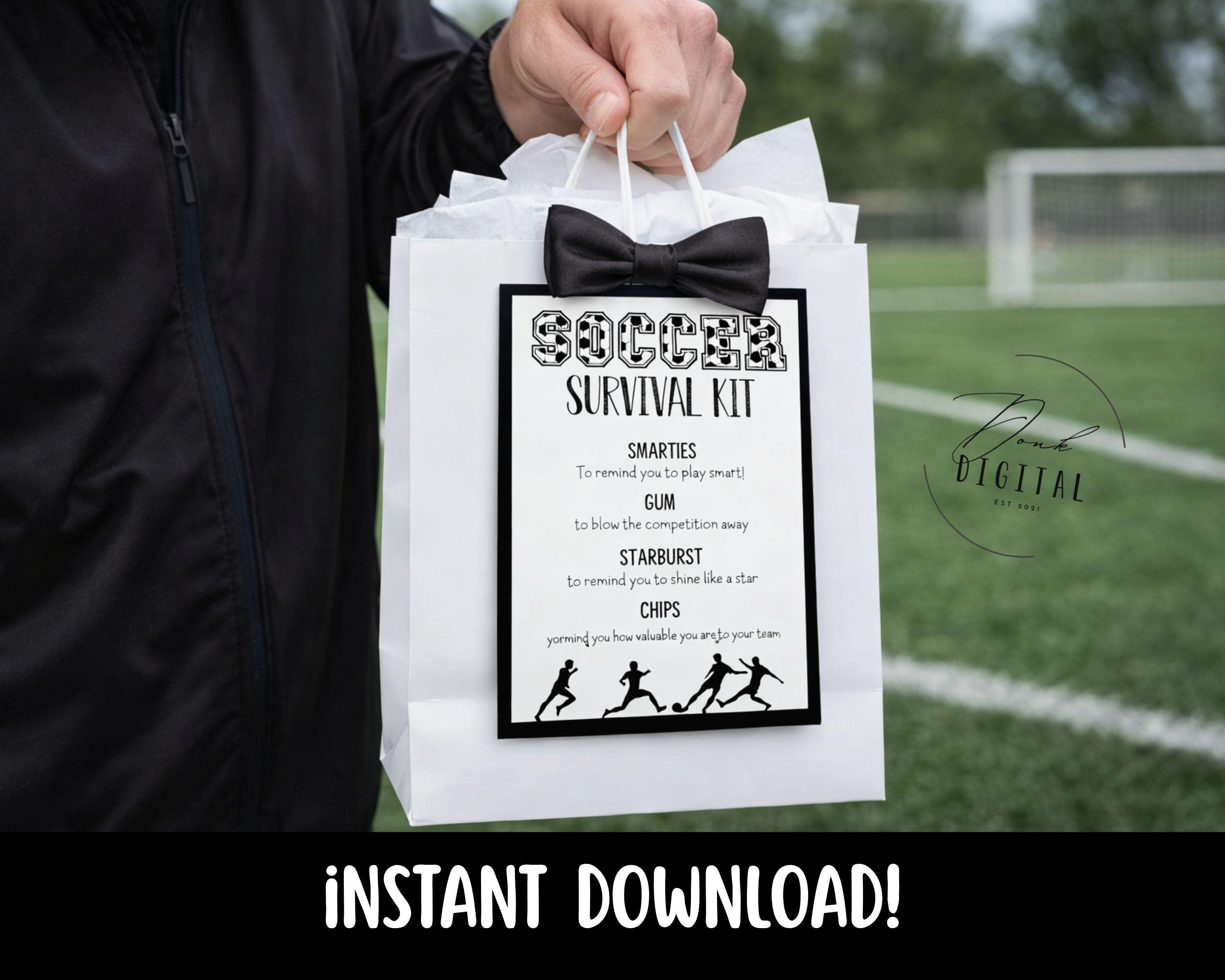 Soccer Survival Kit Printable – Team Gift Tags (instant Download) - Etsy