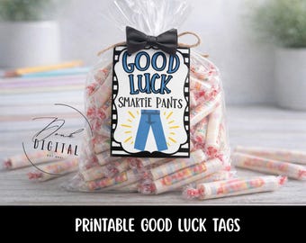 Good Luck Tag: Student Testing Treat (PDF)