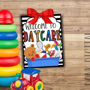 Welcome to Daycare Tag: Printable Gift Tags (PDF)