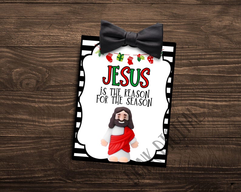 JESUS is the Reason for the Season Sunday School Printable Church