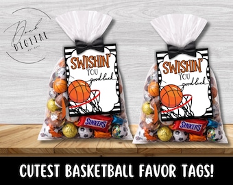 Basketball Good Luck Tags: printable (PDF file)