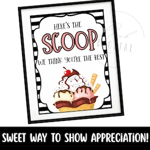 Ice Cream Appreciation Sign: printable (PDF)