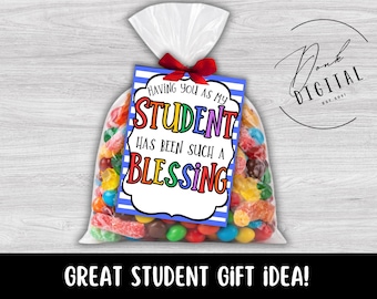 Schüler Geschenkanhänger zum ausdrucken: printable (PDF)