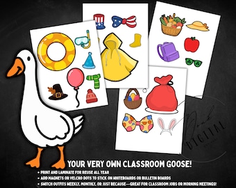 Classroom Goose: printable (PDF)