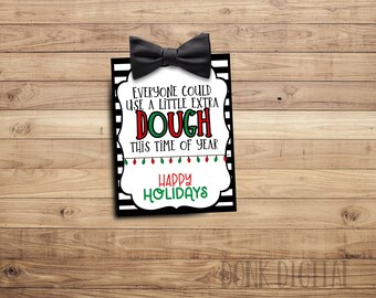 Cookie Dough Christmas Gift Tags - Etsy