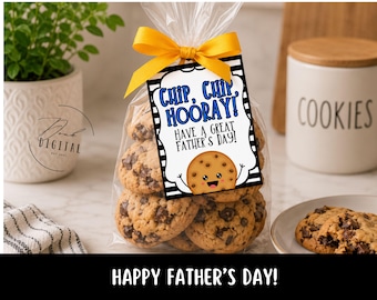 Father's Day Cookie Tags: printable (PDF)