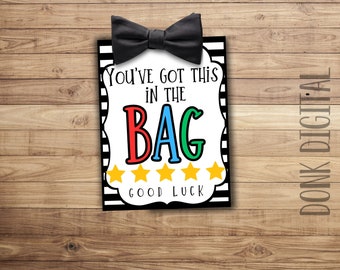 You’ve Got This in the Bag! Printable Gift Tags | Sports Gift Tags | Encouragement Tags | Digital Download