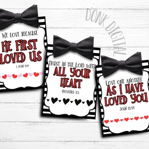 Scripture Valentine&#39;s Day Cards: Christian Bible Verse (PDF)