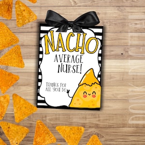 NACHO 平均看護師 - 看護師タグ - 看護師週間ギフト - 看護師感謝ギフト