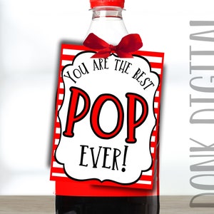 あなたは最高のPOPです - 父の日おめでとうタグ - 父の日の贈り物 - お父さんの誕生日プレゼント