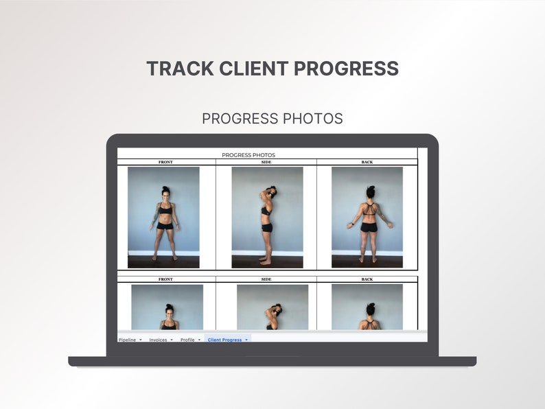 Personal Trainer Client Management Template: CRM & Progress Tracker ...