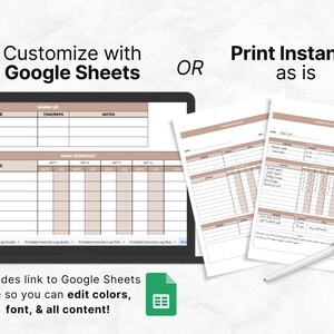 Printable Personal Training Program Sheet Templates - for Personal ...