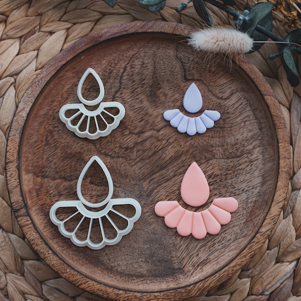 Flowering | Cookie Cutter Polymer Clay | Fimo Cutter | Polymer Clay Cutter | 3d printed cutter | DIY Tools | handmade jewelry