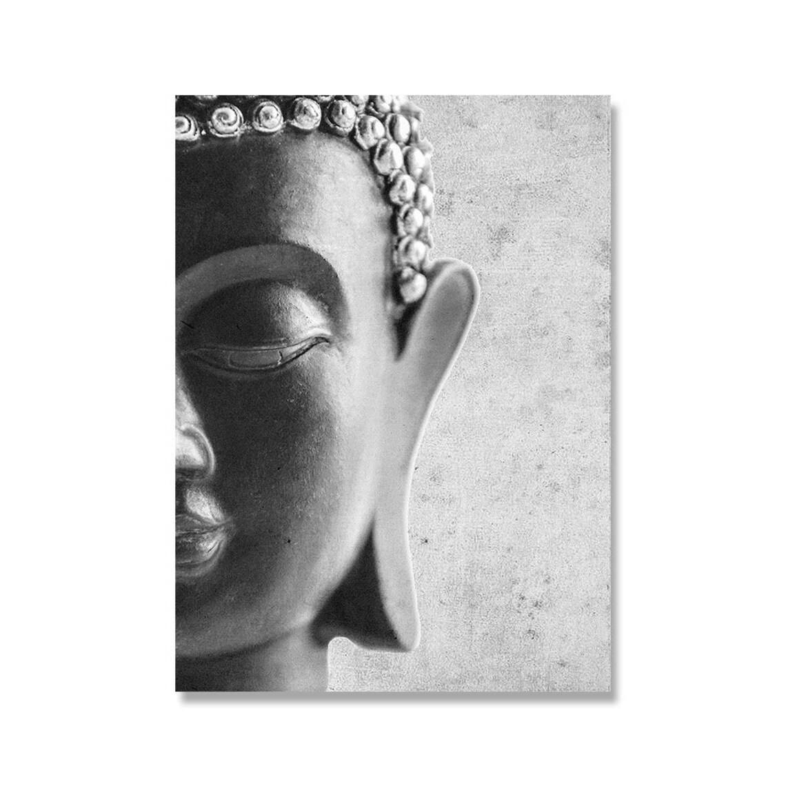 Buddha Wall Art Buddhist Canvas Print Zen Wall Art Zen Etsy