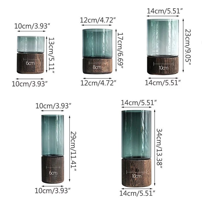 Minimalist Glass Bud Vase Stained Glass Vase Bud Vase Set Etsy