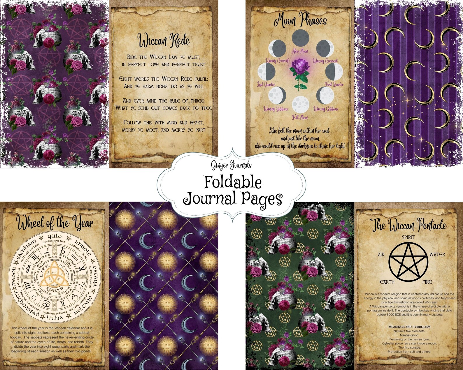 Wizard's Grimoire Journal 19cm