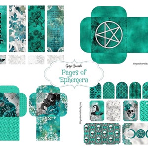 Wiccan Goddess Junk Journal Kit, Junk Journal Printable, Junk Journal ...