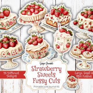 Bonbons fraises coupes difficiles, kit de journal indésirable, journal indésirable à imprimer, journal indésirable fraises, journaux gingembre, journal jardin, CFF