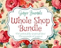 Ginger Journals Whole Shop Bundle, Junk Journal Printables, Junk Journal Kits, 930 Total Kits, Digital Downloads, Journal Pages, Ephemera