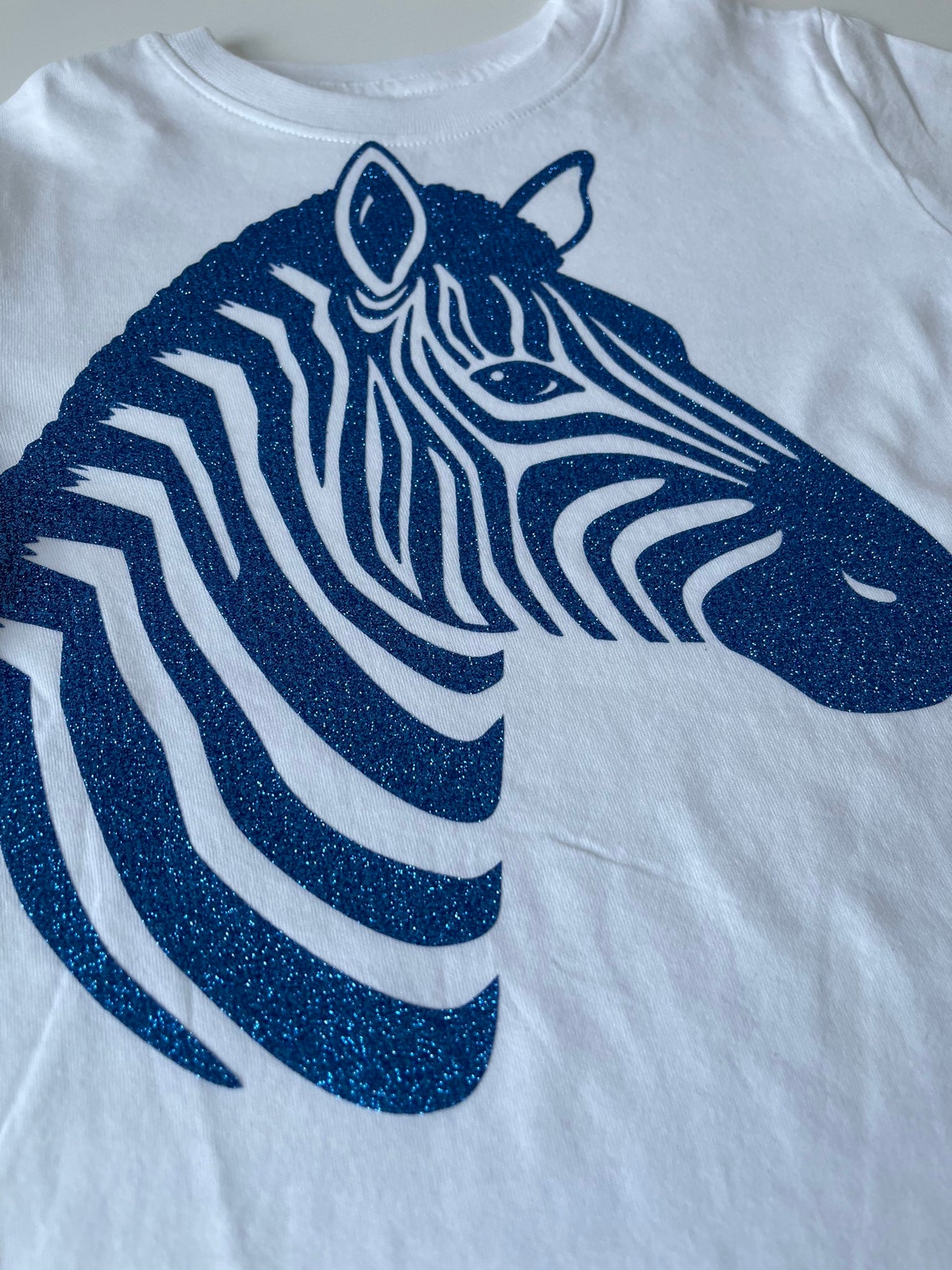 Custom Childrens Zebra Tshirt Etsy UK