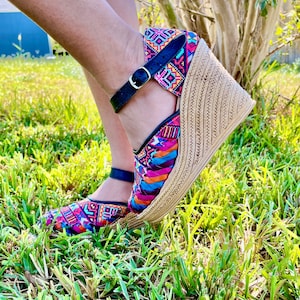 Women&#39;s Mexican Wedges Handmade