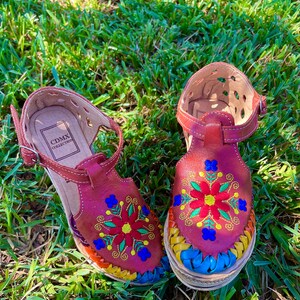 Women&#39;s Mexican Wedges Handmade
