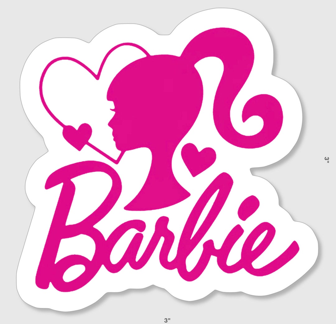 Barbie Sticker Etsy