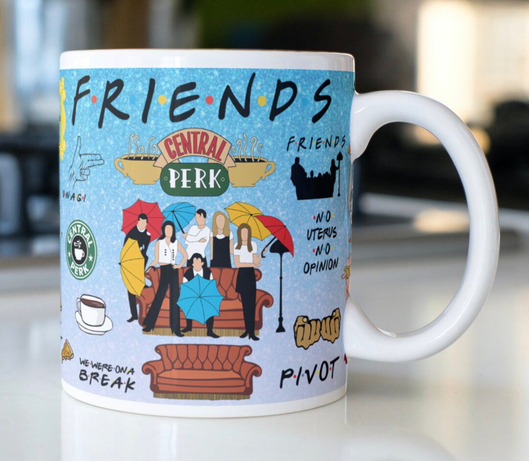 Funny Friend TV Series Coffee Mug With Wrap Design - Etsy