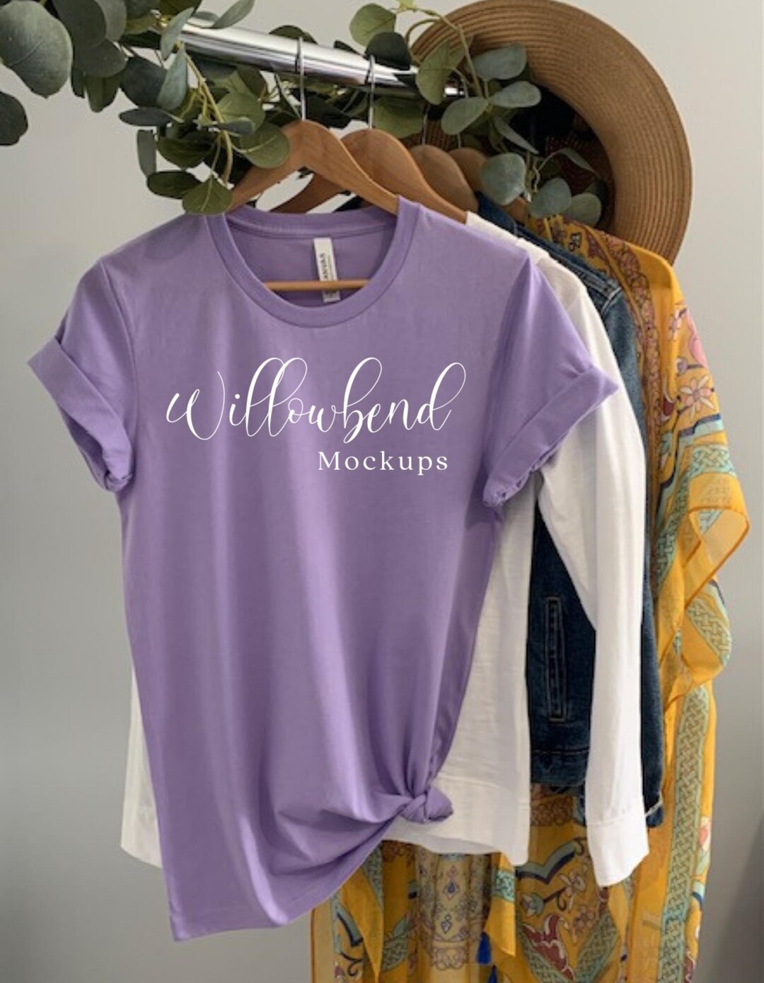 Bella + Canvas 3001 Dark Lavender Mockup, Dark Lavender 3001 Mockup ...