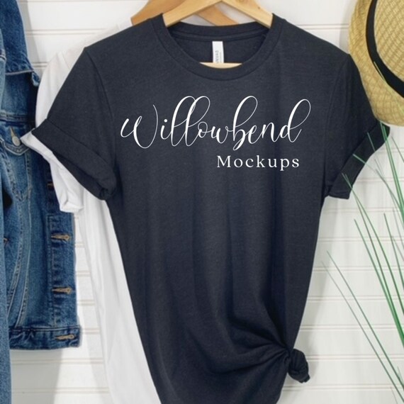 Heather Black / Bella Canvas T-shirt 