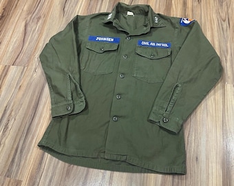 Large Vintage 60s 70s US Military Air Force L-2B Flight Jacket