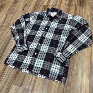 Open Collar Shirt Vintage 50s - Etsy