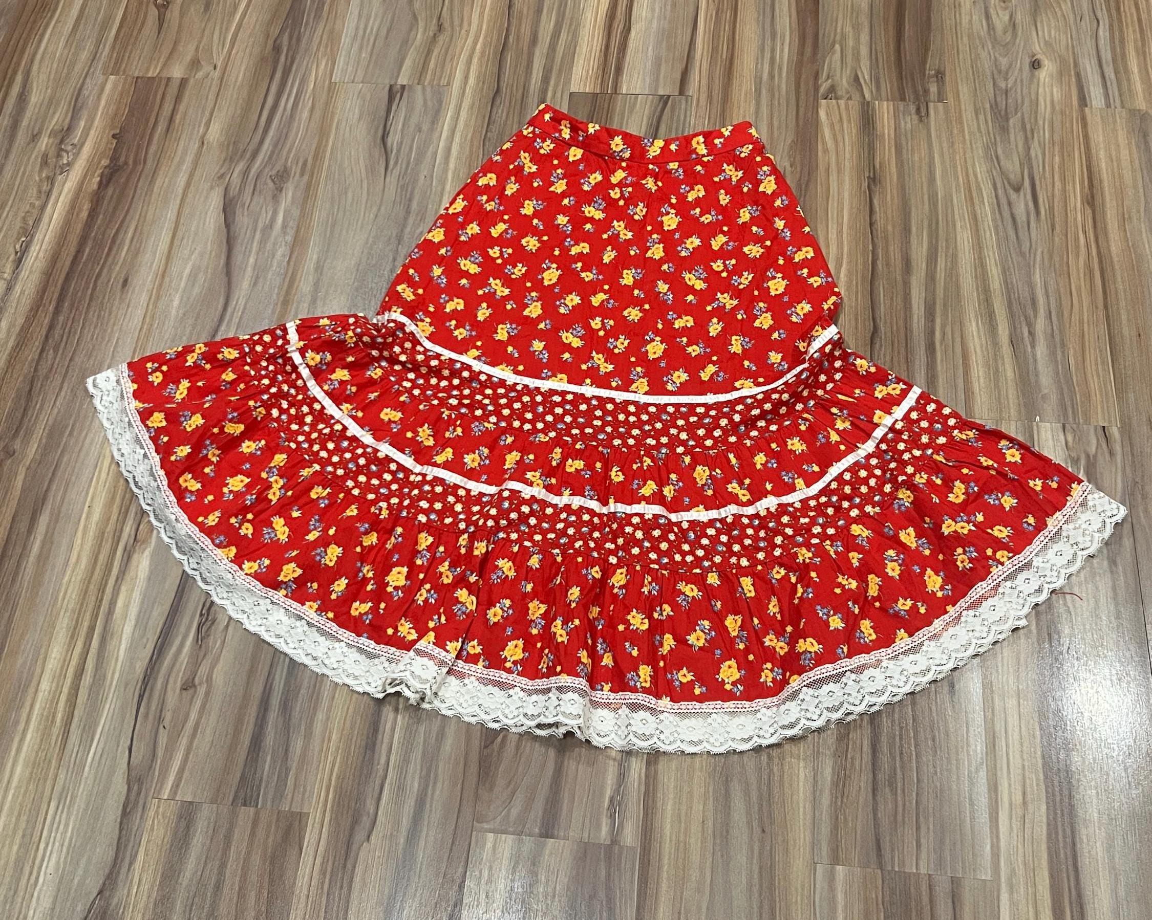 Gunne Sax Skirt - Etsy
