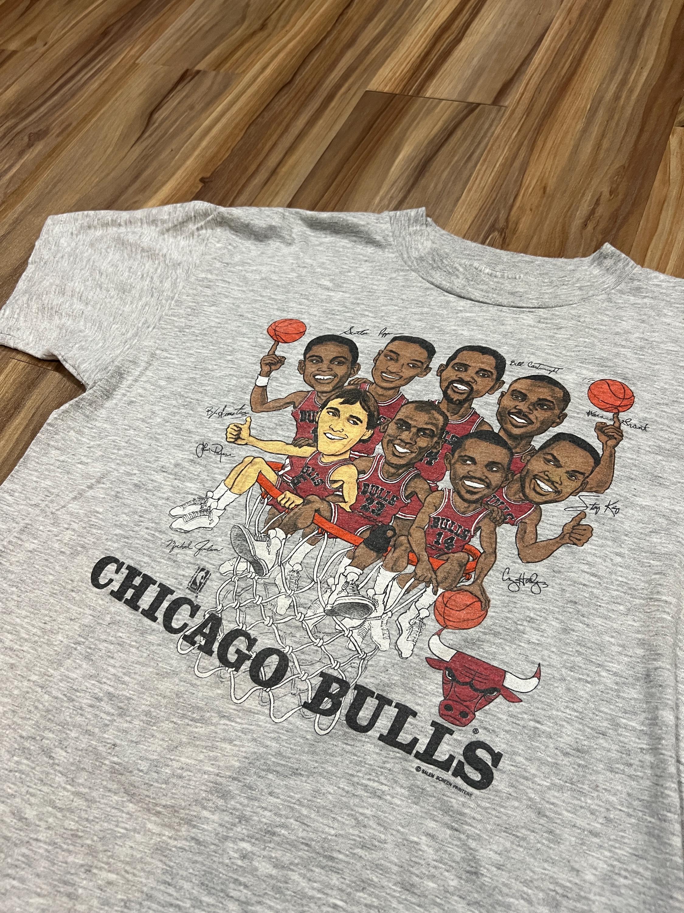 Medium Vintage 80s 90s Michael Jordan Caricature Chicago Bulls