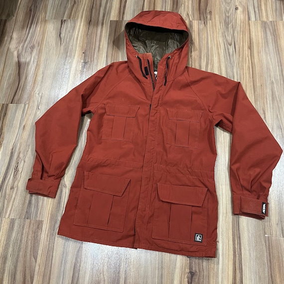 Veste Coupe-vent Paramo Nikwax Rouge Années 90 Taille XL - Randonnée