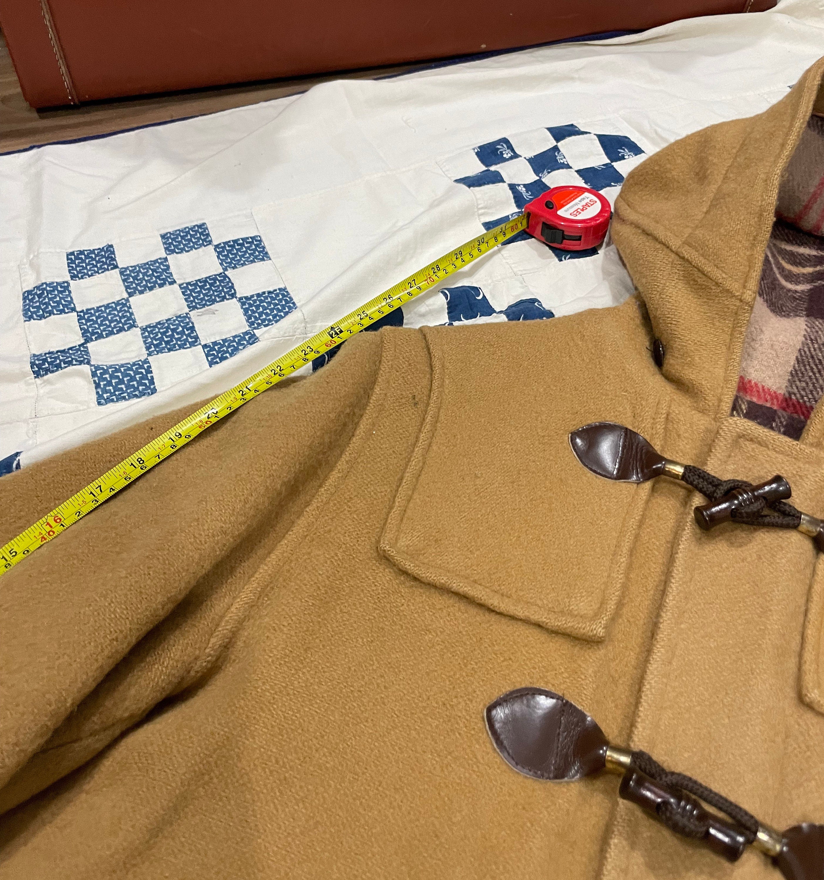 XL Vintage 70's Hudson's Bay Toggle Clasp Jacket Wool