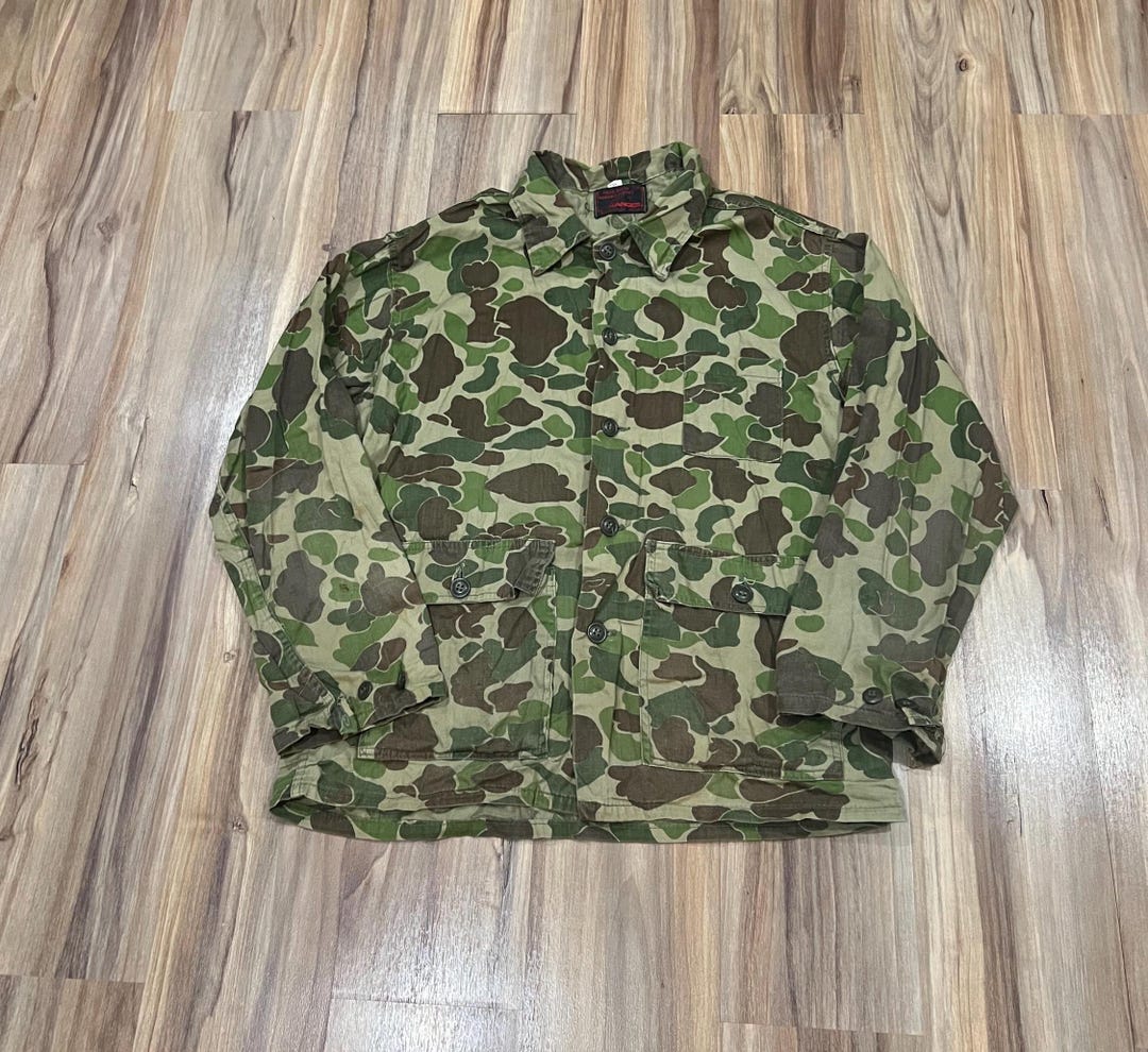 ジャケット・アウター 60-70s KAMO DUCK HUNTER CAMO jacket Vintage 70s Kamo Duck Camo Hunting Jacket Size XL | eBay