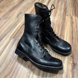 1980s Combat Boots Mens 10 - Etsy display picture 3