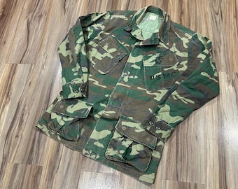 Vintage 1970s Invisible ERDL Camo Hunting Jacket Mens S/M - Etsy